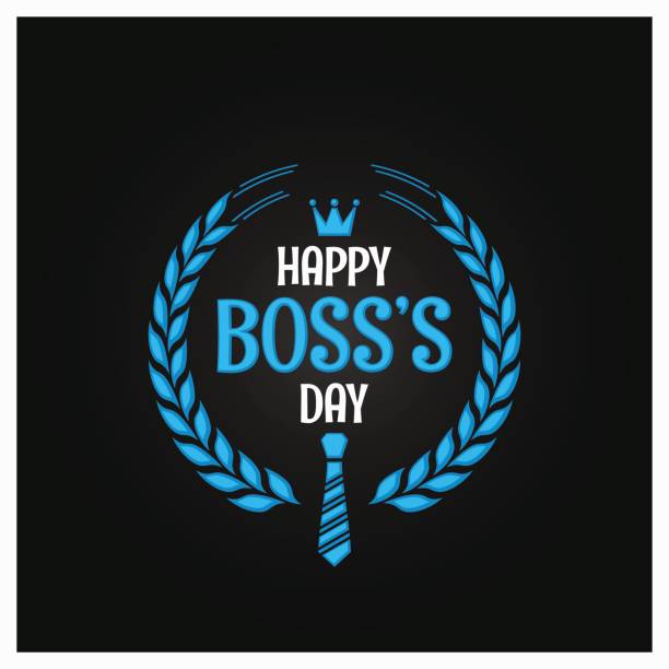 boss day icon sign design background boss day icon sign design background 10 eps boss-day stock illustrations