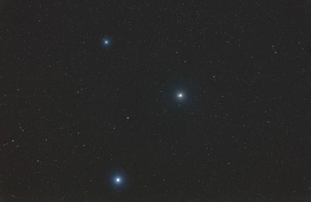 istock Milky way stars photographed through a telescope. My astronomy work. 846267214