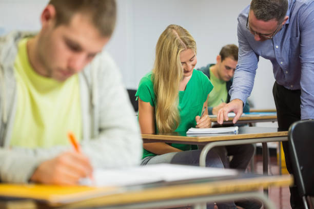 istock Teacher with students in the classroom 846274534