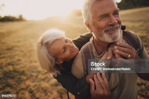 Senior Tenderness Stock Photo - Download Image Now - Senior Adult, Couple - Relationship, Senior Couple