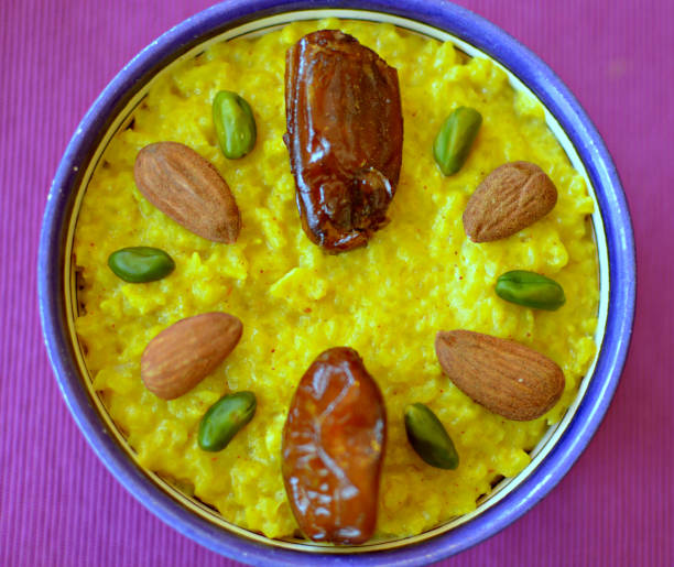Yellow Rice Pudding 230+ Afghanistan Desserts Stock Photos, Pictures & Royalty-Free Images ...