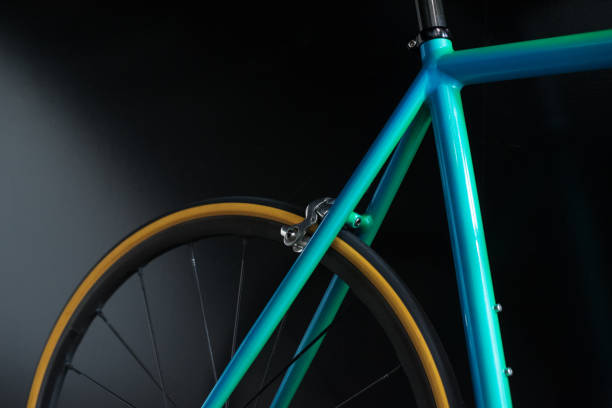 自転車のディテール - bicycle frame 写真 ストックフォトと画像