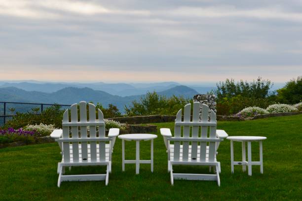 istock Blue Ridge Mountains, garden chairs 846283586