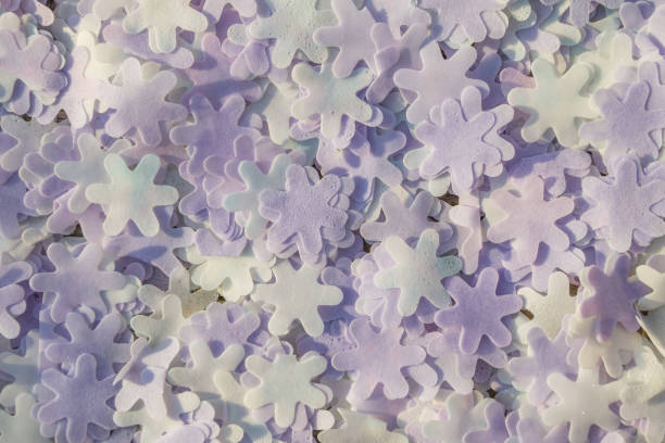 istock Background of the snowflakes 846295422