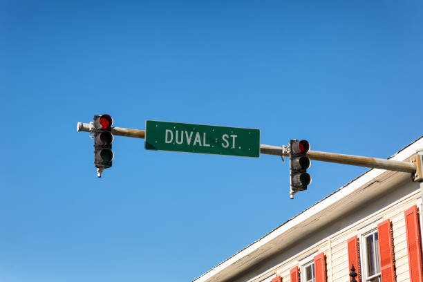 istock Duval street sign in Key West 846303954