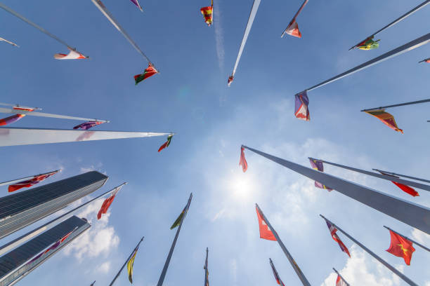 flags of the world flags of the world united nations stock pictures, royalty-free photos & images