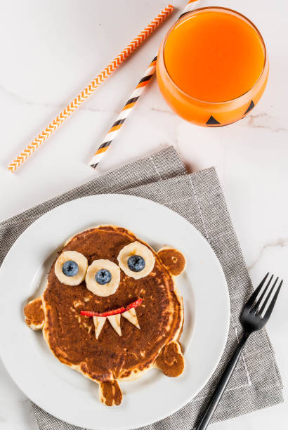 istock Funny pancakes for Halloween 846319804