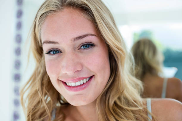 istock Smiling beautiful young woman smiling 846330182