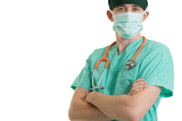 istock portrait medical doctor on white background 846342744