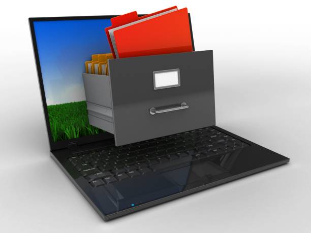 istock 3d laptop computer and archive 846369102