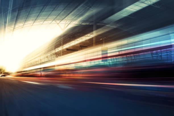 Fuzzy velocity and dynamics of tunnel traffic