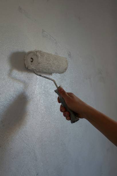 istock hobby painting at home with roller 846385724
