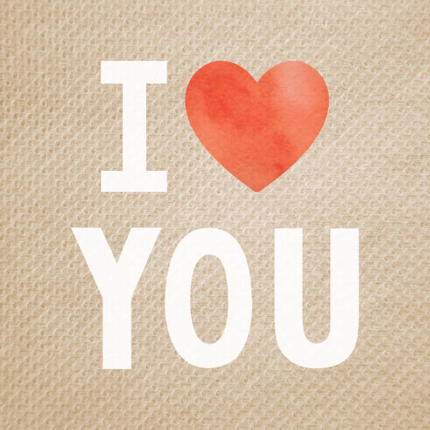 istock I love you text on brown tissue paper 846391246