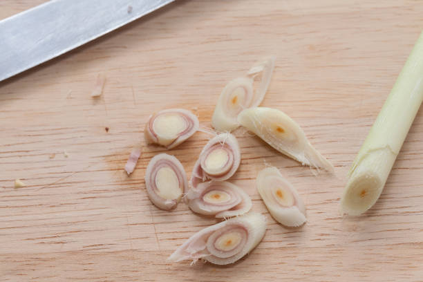 istock lemon grass on wooden cutting board 846391262