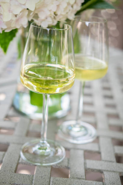 istock Two Glasses of White Wine 846399440
