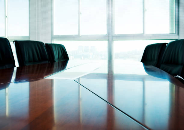 istock Conference table and chairs in the board room 846406816