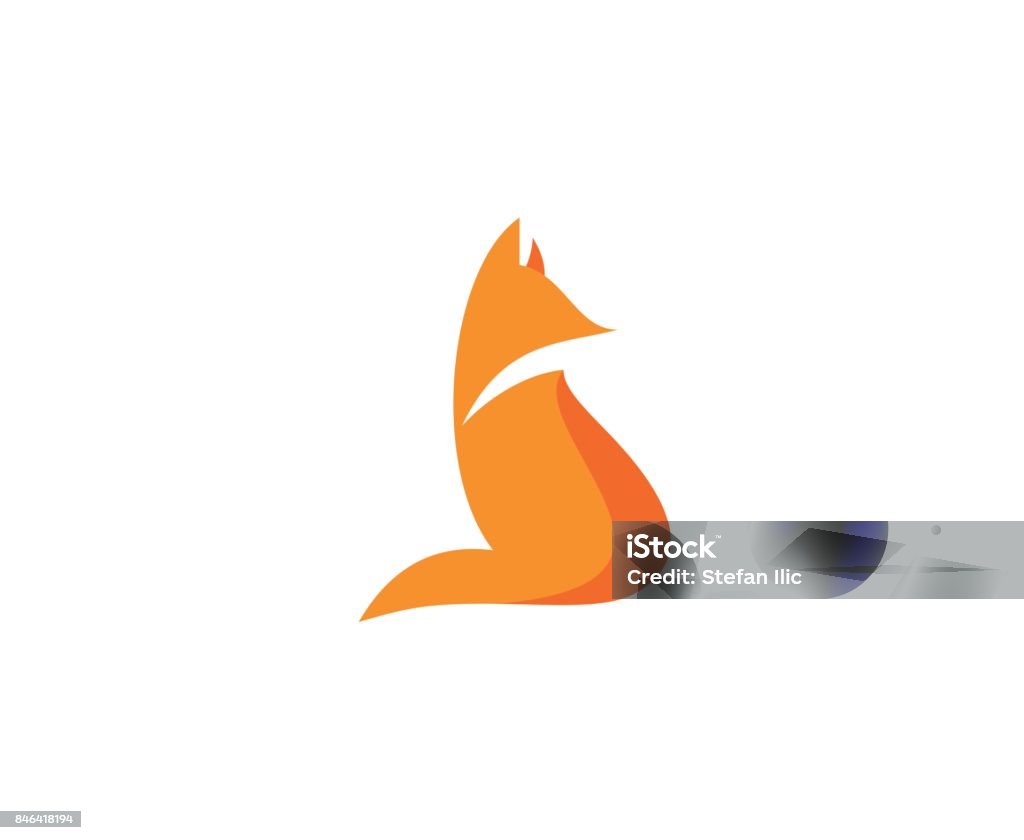 Fox icon This illustration/vector you can use for any purpose related to your business. Fox stock vector