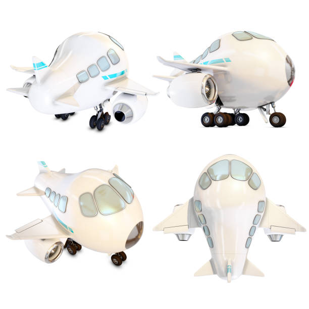 istock turnaround of a funny plane 846424918