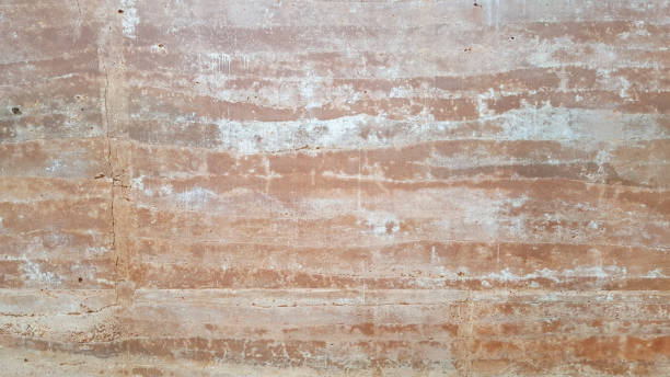 istock Soil pattern simulator as layered wall background texture, nature clay wall at national park in Australia, wallpapers, selection, graphic designer 846428440