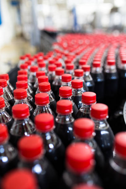 istock Juice and soda production factory 846428530
