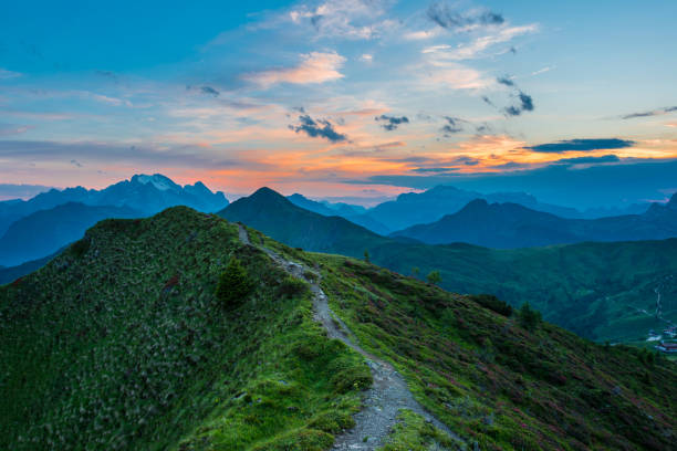 istock Sunset over Pass Giau. Dolomites alps. Italy 846431342