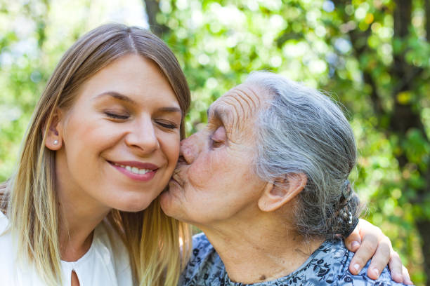 istock Familiy time - kiss 846432422