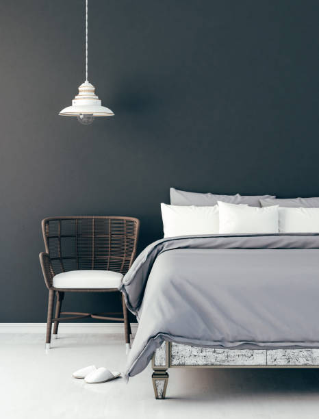 istock 3d render of beautiful  bedroom 846436442