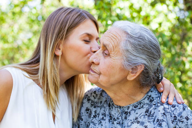 istock Familiy time - kiss 846436966