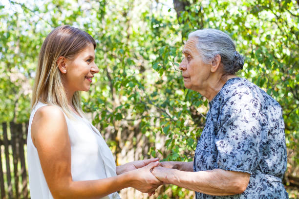 istock Elderly care - outdoor 846437124