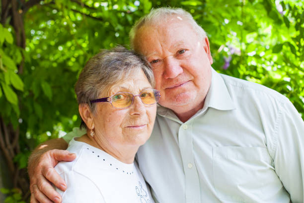 istock Elderly couple in love 846437810