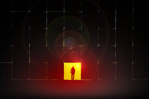 Businessman walking towards,Success concept
