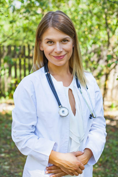 istock Confident female doctor outdoor 846441278