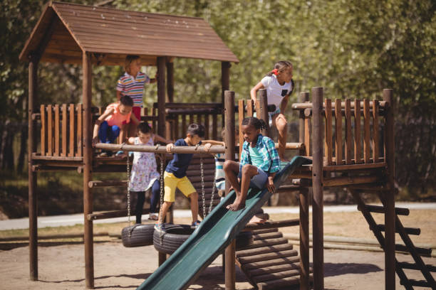 istock schoolkids playing in playground 846441676