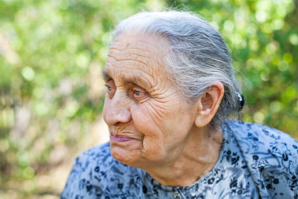 istock Senior woman portrait 846447426