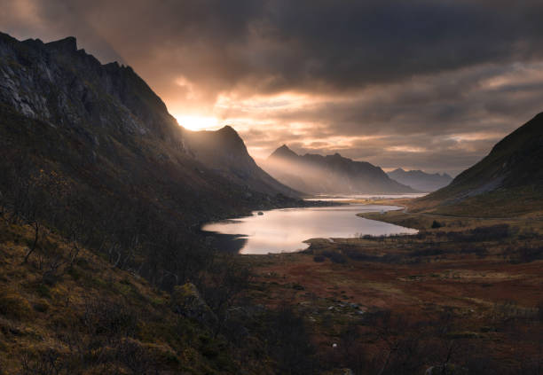 istock Last lights over Lofoten 846455644