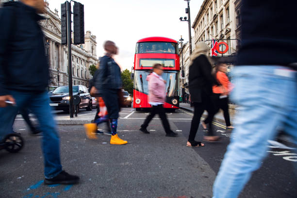 istock People crossing in Central London 846463196