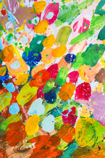 istock Detail of the Painting as a Background 846488932