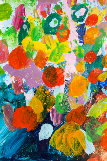 istock Detail of the Painting as a Background 846488970