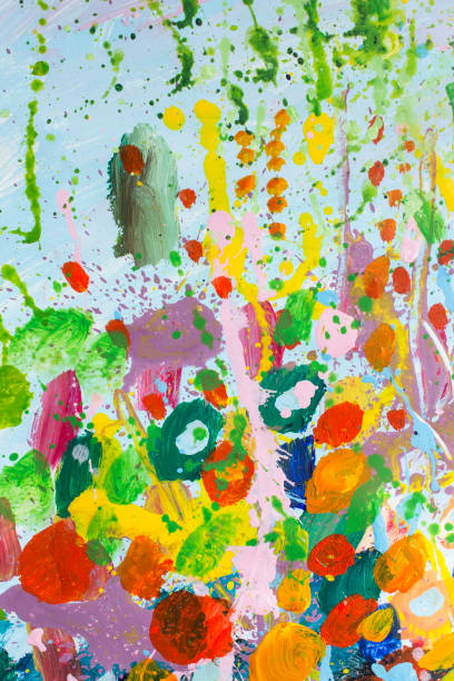 istock Detail of the Painting as a Background 846489016