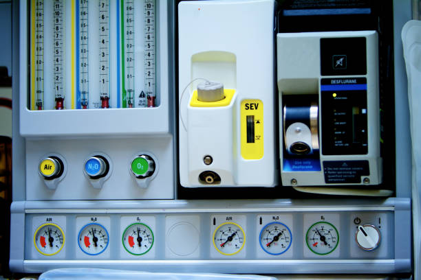 istock Anesthesia Machine Meters and Levels 846505816