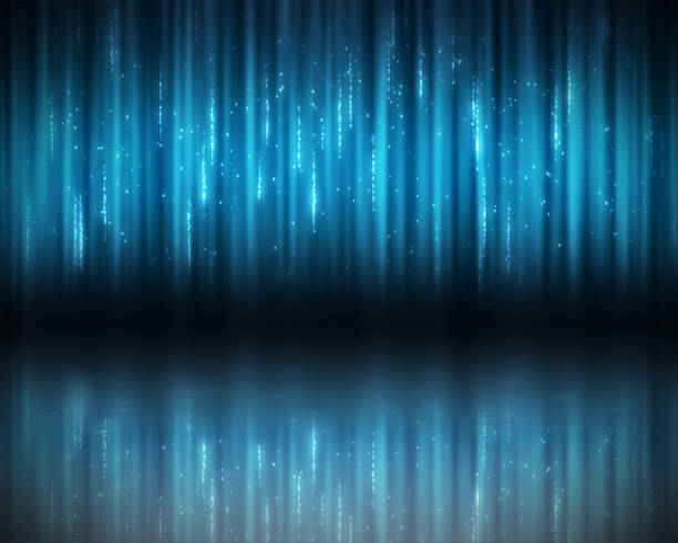 istock Background of blue lines 846522102
