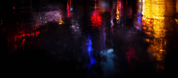 istock NYC streets after rain with reflections on wet asphalt 846522176