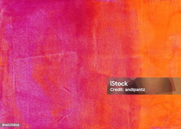 Gradient Background Of Pink Orange And Yellow Stock Photo - Download Image Now - Pink Color, Color Gradient, Backgrounds