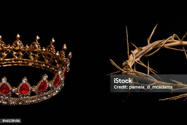 Jesus The Majesty Of His Kingship And The Humbleness Of His Heart Stock Photo - Download Image Now