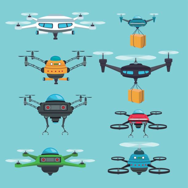 Vector 120 Drone 120+ Drone Photography Landscapes Stock Illustrations, Royalty-Free ...