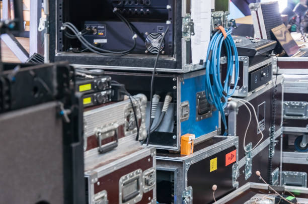 istock Boxes for the transport of musical instruments 846552762