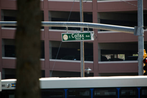 Parking Garage and Street Signs Horizontal