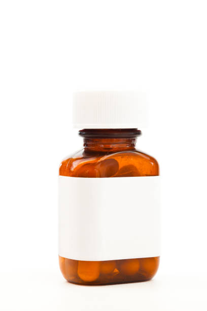 istock Glass bottle of medications 846561756