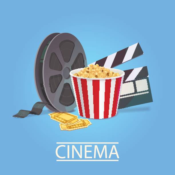 istock Realistic art for cinema industry. Elements of cinematography. Vector illustration for the film industry. 846583648