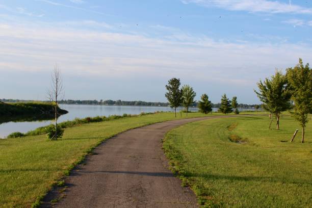 istock Walkway at the Lake 846583660